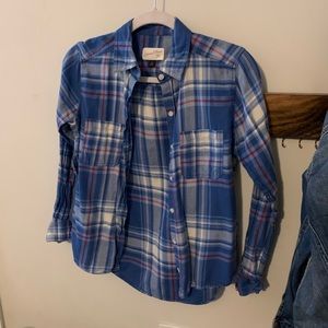 Universal Thread Lightweight Plaid Flannel Shirt